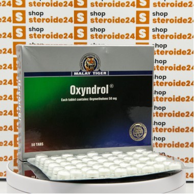 Oxyndrol 50 мг Malay Tiger