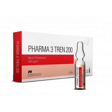 Три Трен Фармаком Лабс 200 мг - Pharma 3 Tren Pharmacom Labs