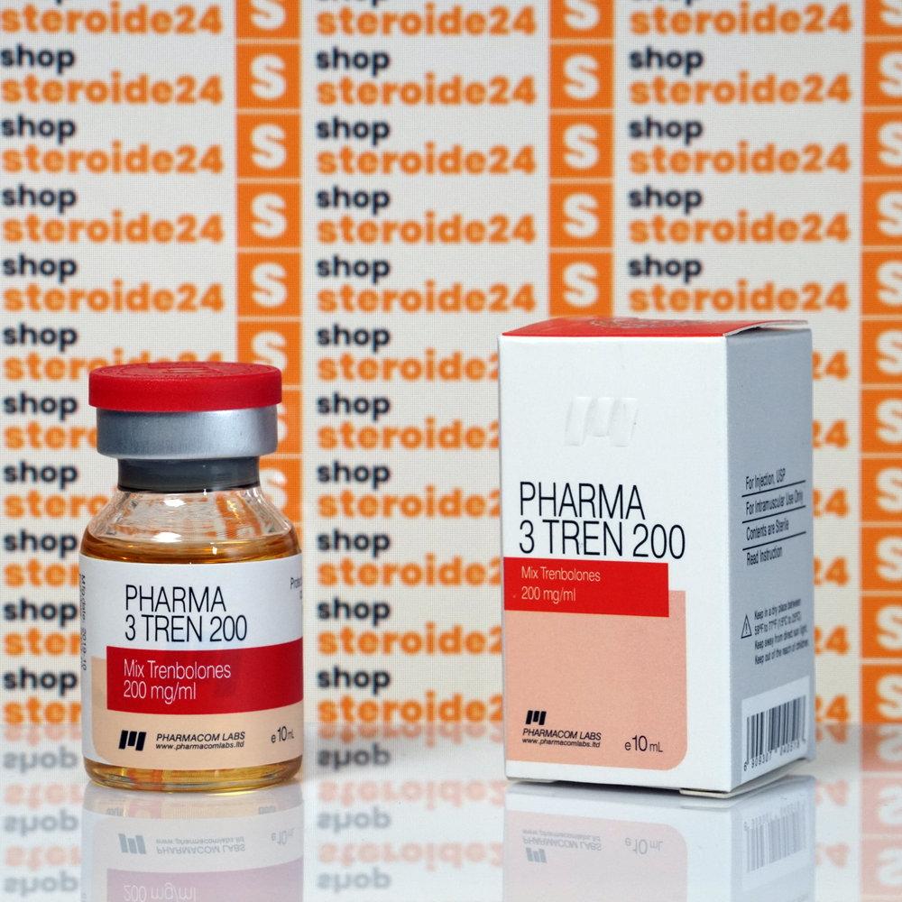 Три Трен Фармаком Лабс 200 мг - Pharma 3 Tren Pharmacom Labs