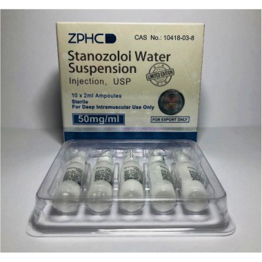 Станозолол Суспензия Чжэнчжоу 50 мг - Stanozolol Suspension Zhengzhou Pharmaceutical Co. Ltd